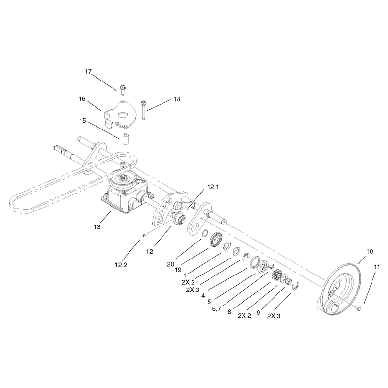 Gear Case and Cover Assembly
