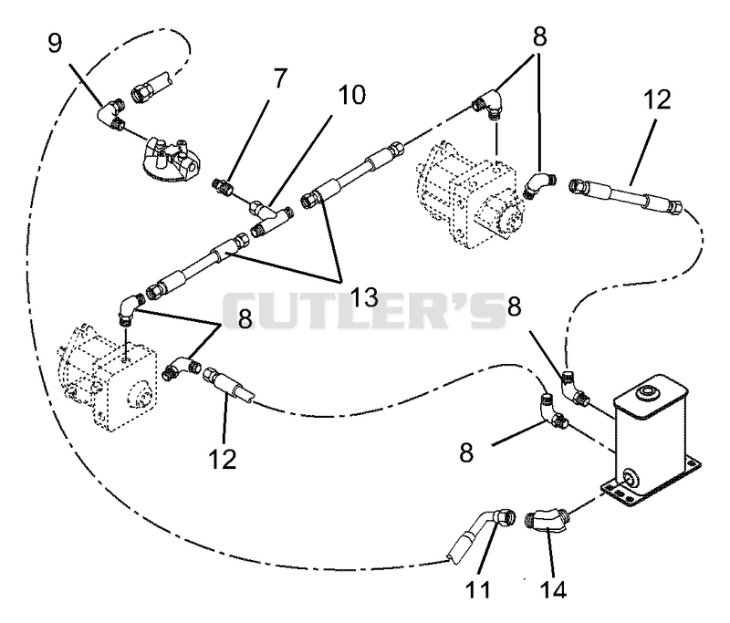 O-Ring And Hose Kit 59206000