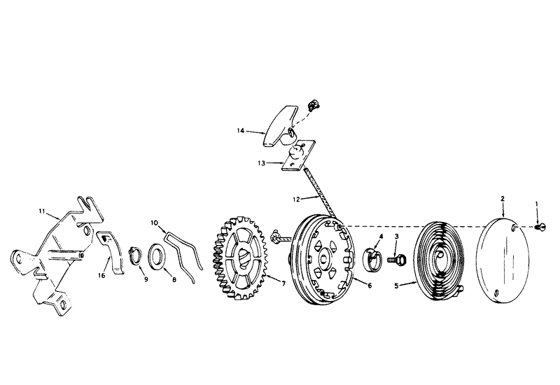 Rewind Starter No 590450a