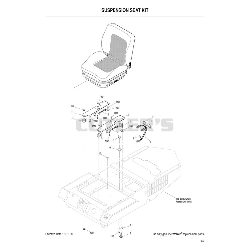 Suspension Seat Kit