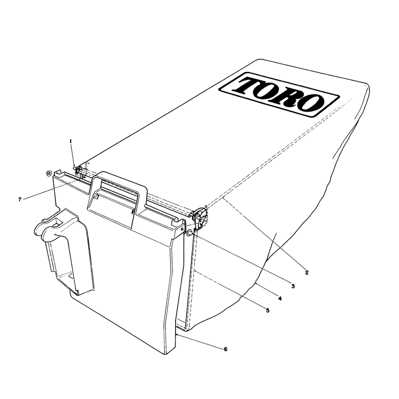 Grass Bag Assembly No 12-8859