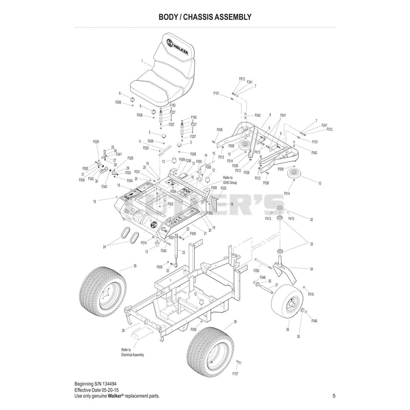 Body Chassis Assembly