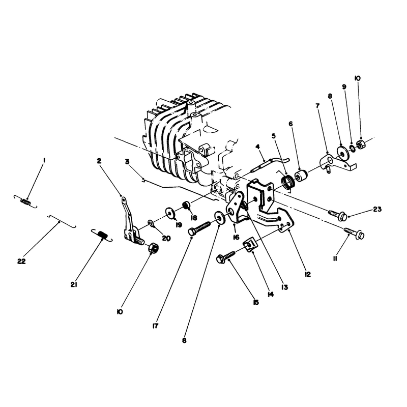 Governor Assembly Engine Model No 47pm1-2serial No 2000001 - 2005000