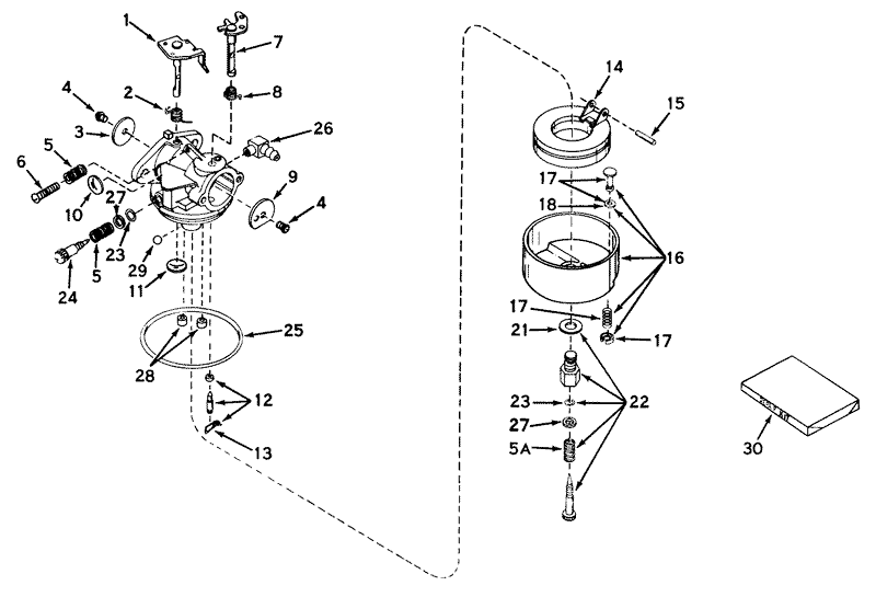 Carburetor No 631003a