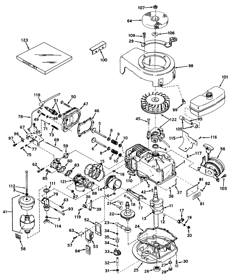 Engine Model Lav35 40455h
