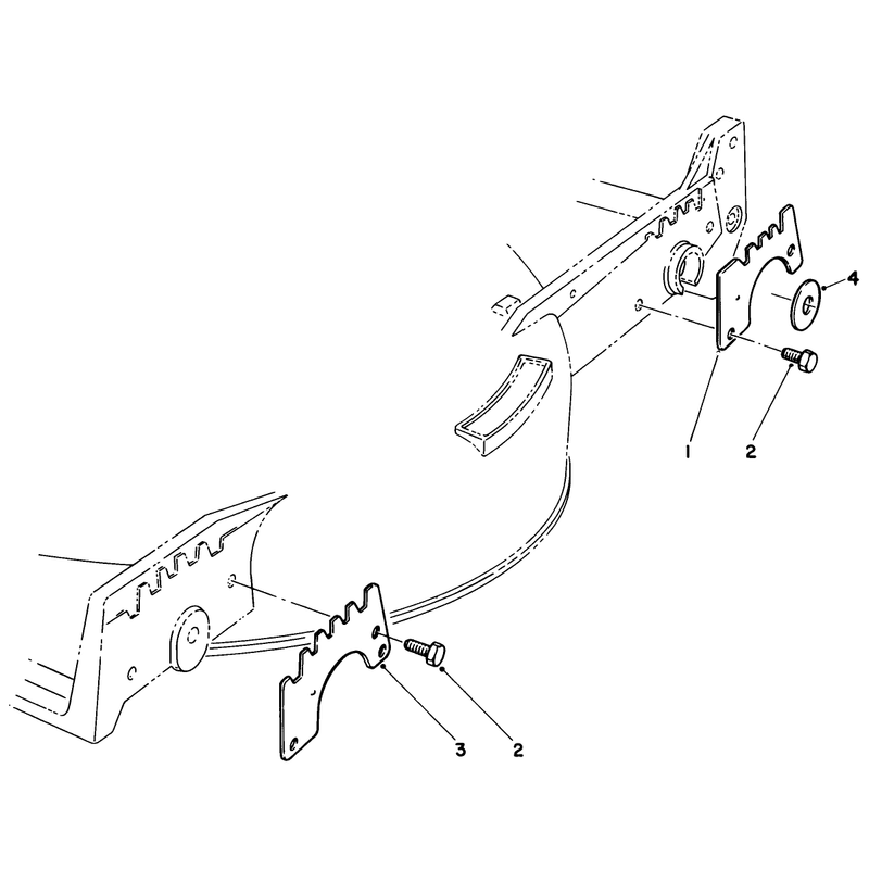 Wear Plate Kit No 49-4080 Optional