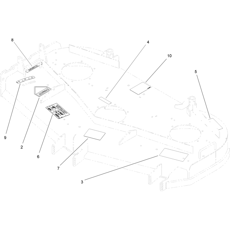 Deck Assembly No 112-7083