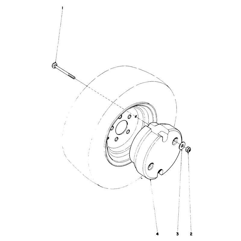Wheel Weight Kit No 30762 Optional