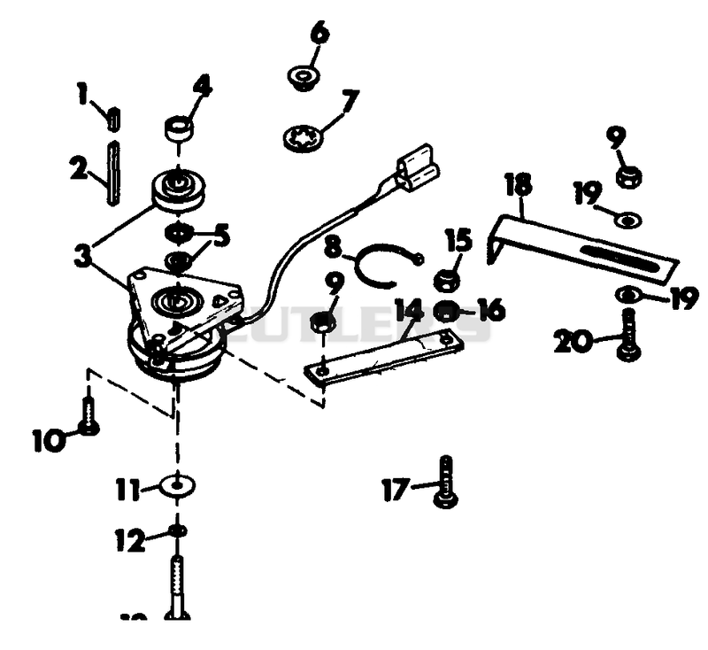 PTO CLUTCH LINKAGE