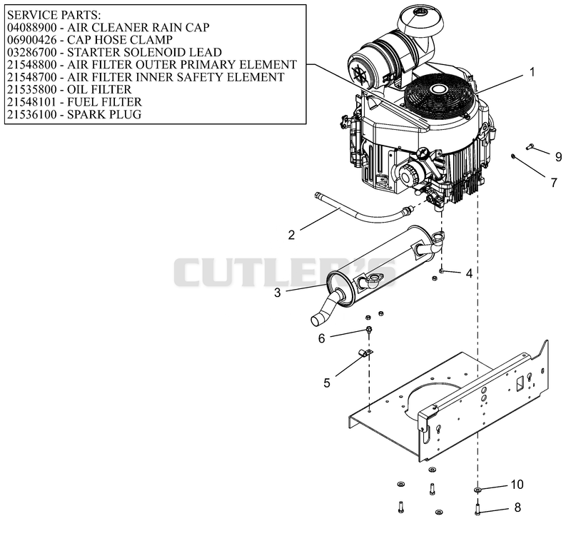 Engine - Kawasaki FX730