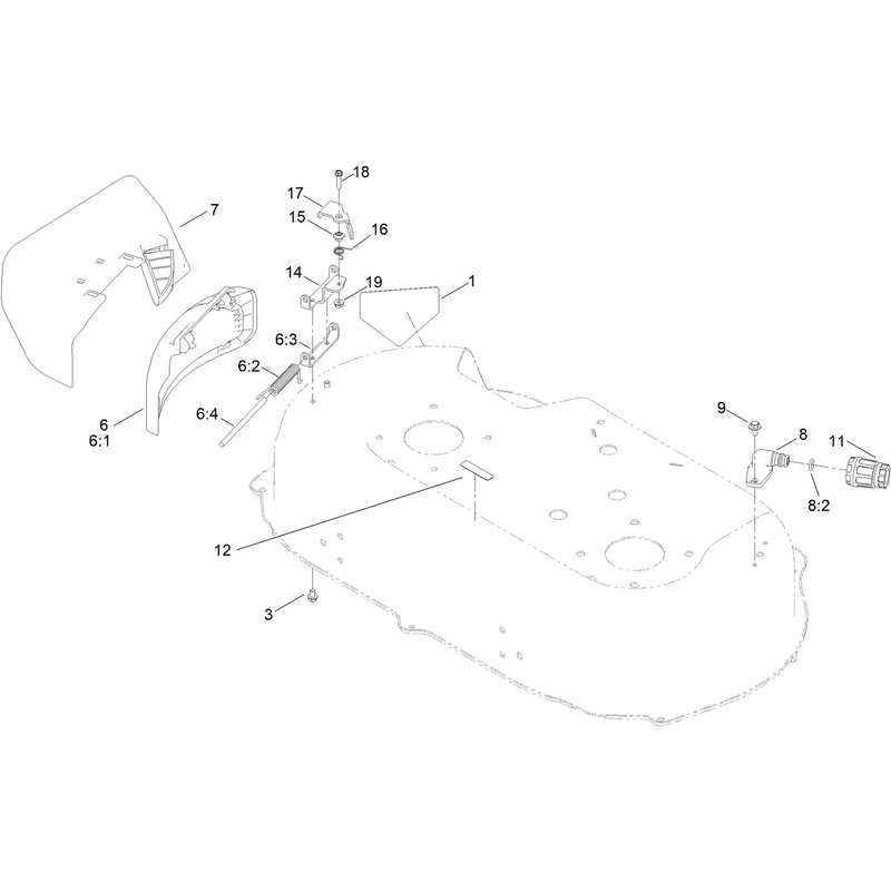 Side Discharge Chute Assembly