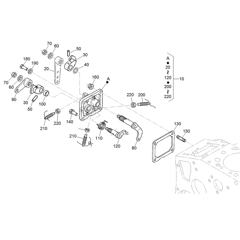 Speed Control Plate Assembly