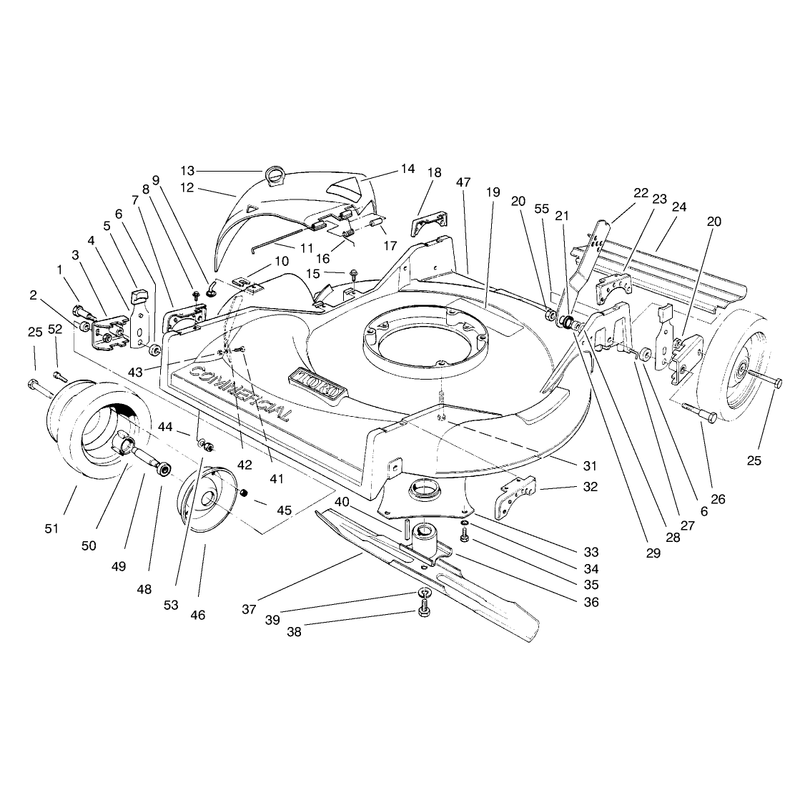 Housing and Wheel Assembly