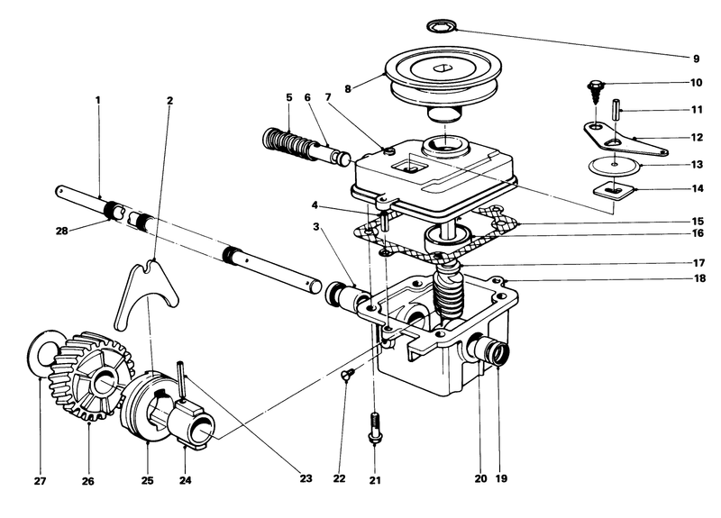 Gear Case Assembly model 18010