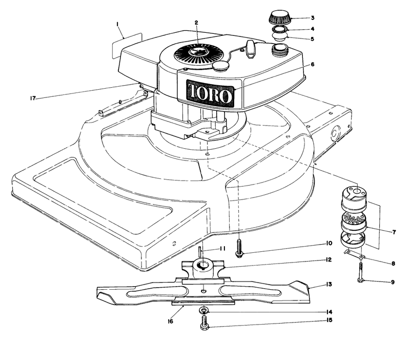 Engine Assembly Model 18005