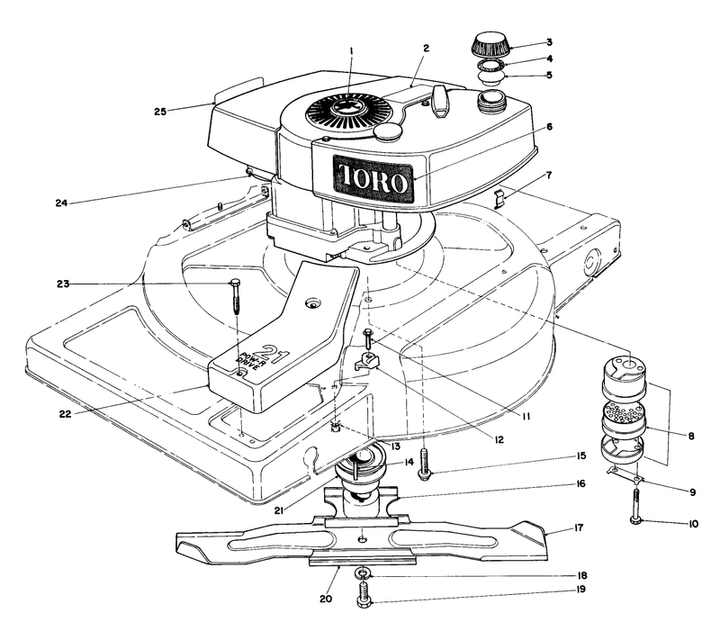 Engine Assembly Model 18010