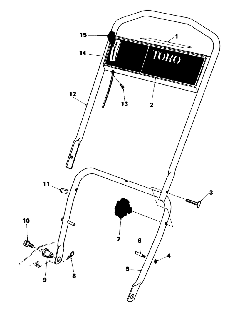 Handle Assembly Model 18005