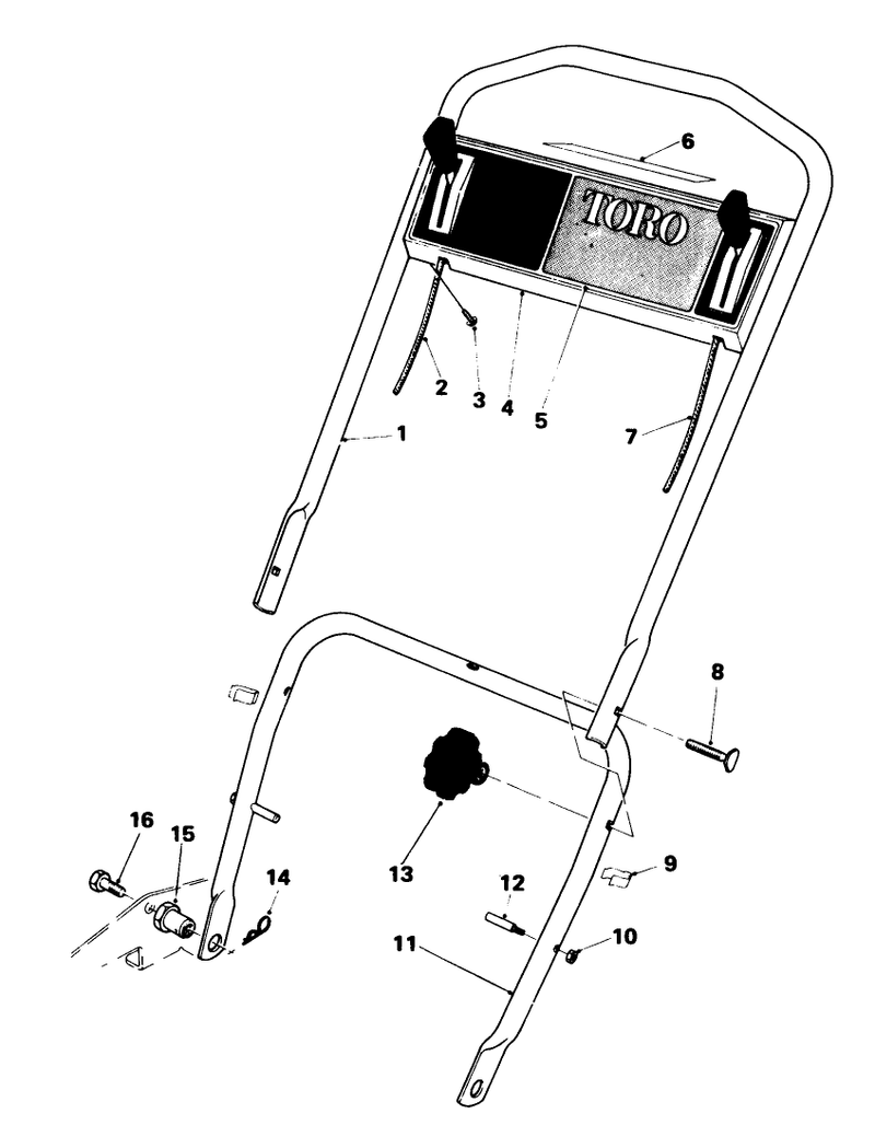 Handle Assembly Model 18010