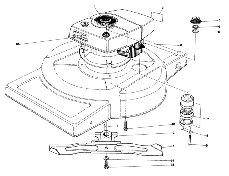 Engine Assembly Model 18015