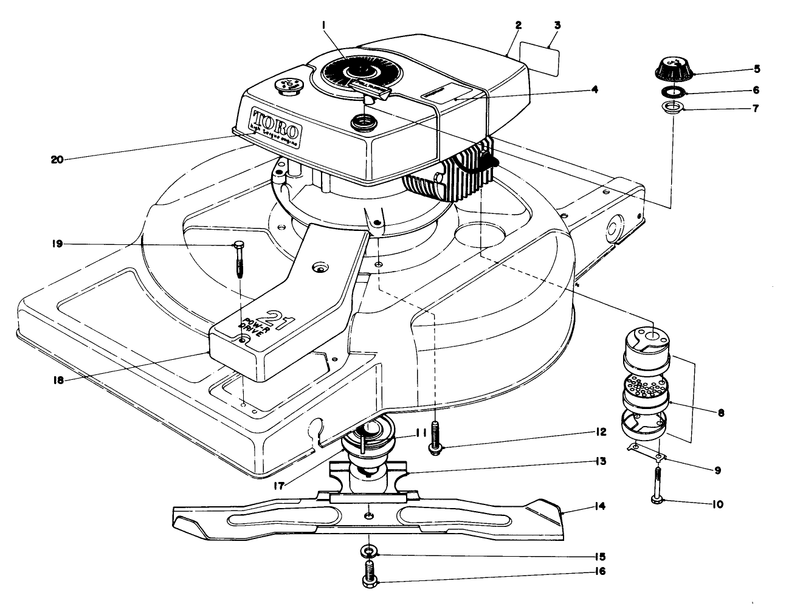 Engine Assembly Model 18060
