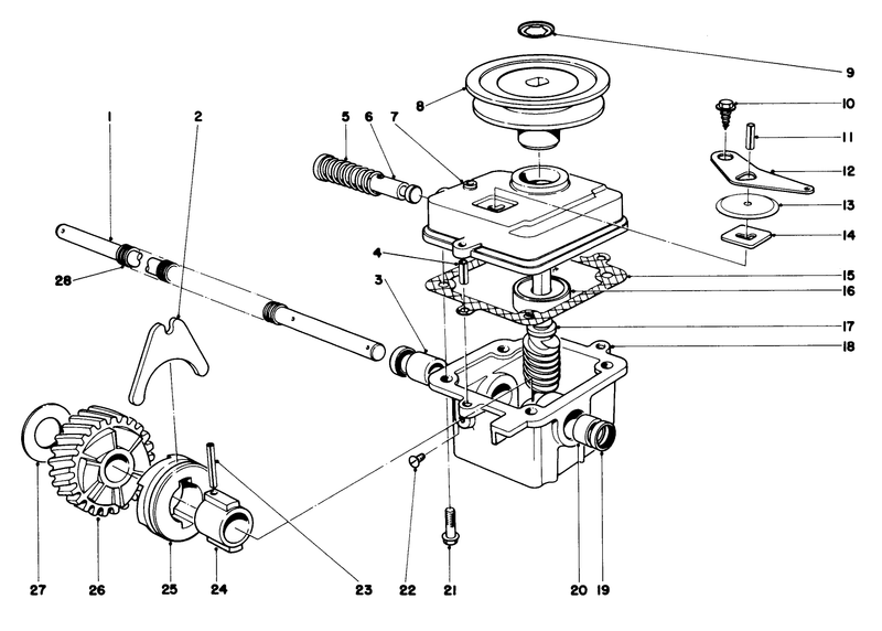 Gear Case Assembly Model 18060