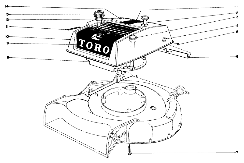 Engine Assembly Model No 18070