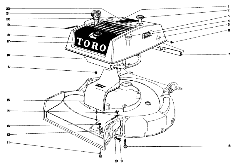 Engine Assembly Model No 18171