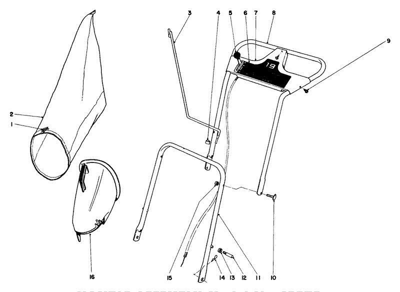 Handle Assembly Model No 18070