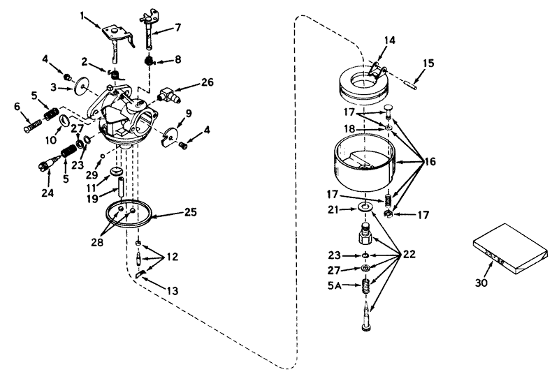Carburetor No 631581