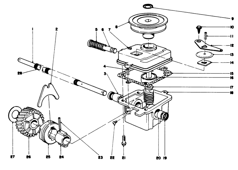 Gear Case Assembly