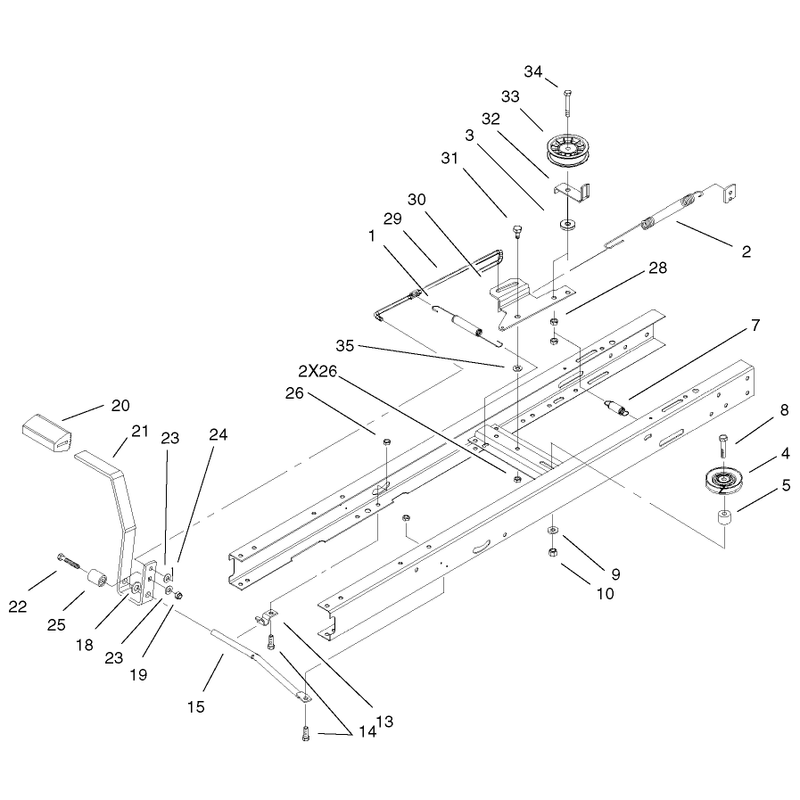 Traction Brake Assembly