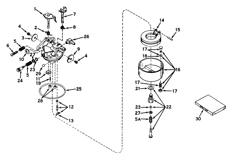 Carburetor No 631581