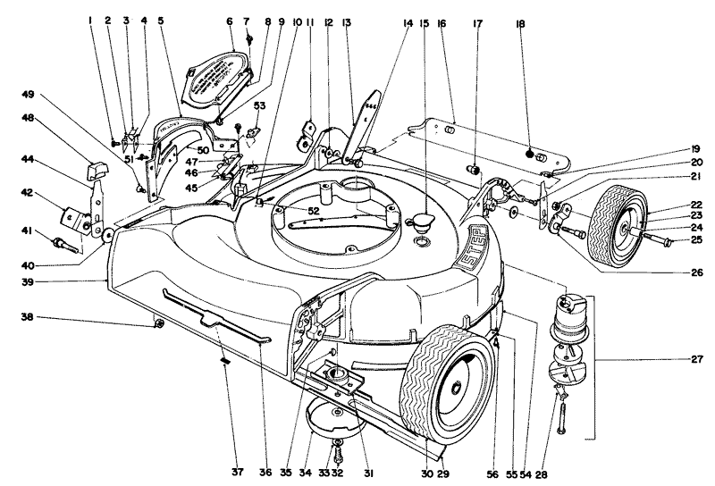 Housing Assembly Model No 18070