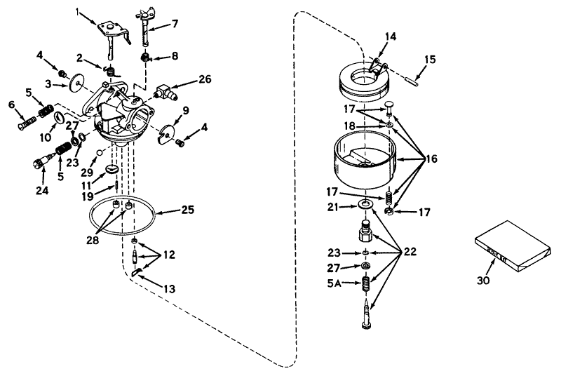 Carburetor No 631581
