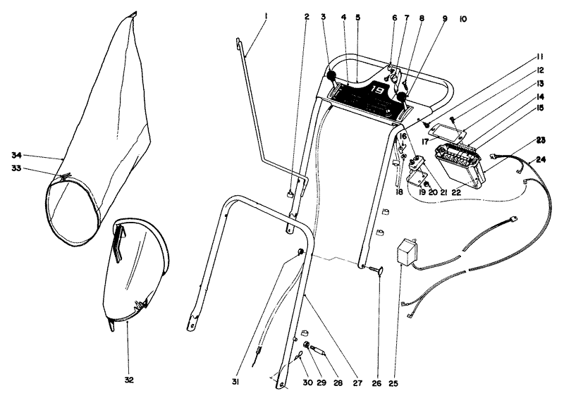 Handle Assembly Model No 18257