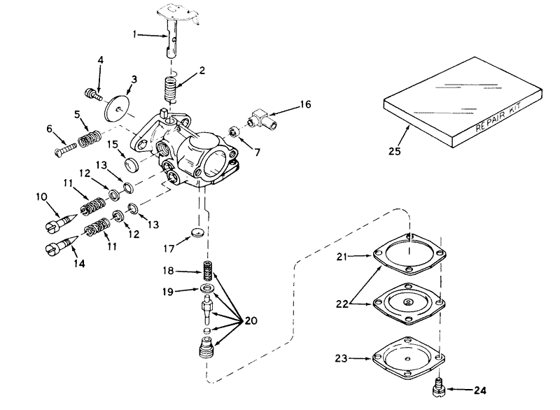Carburetor No 631243