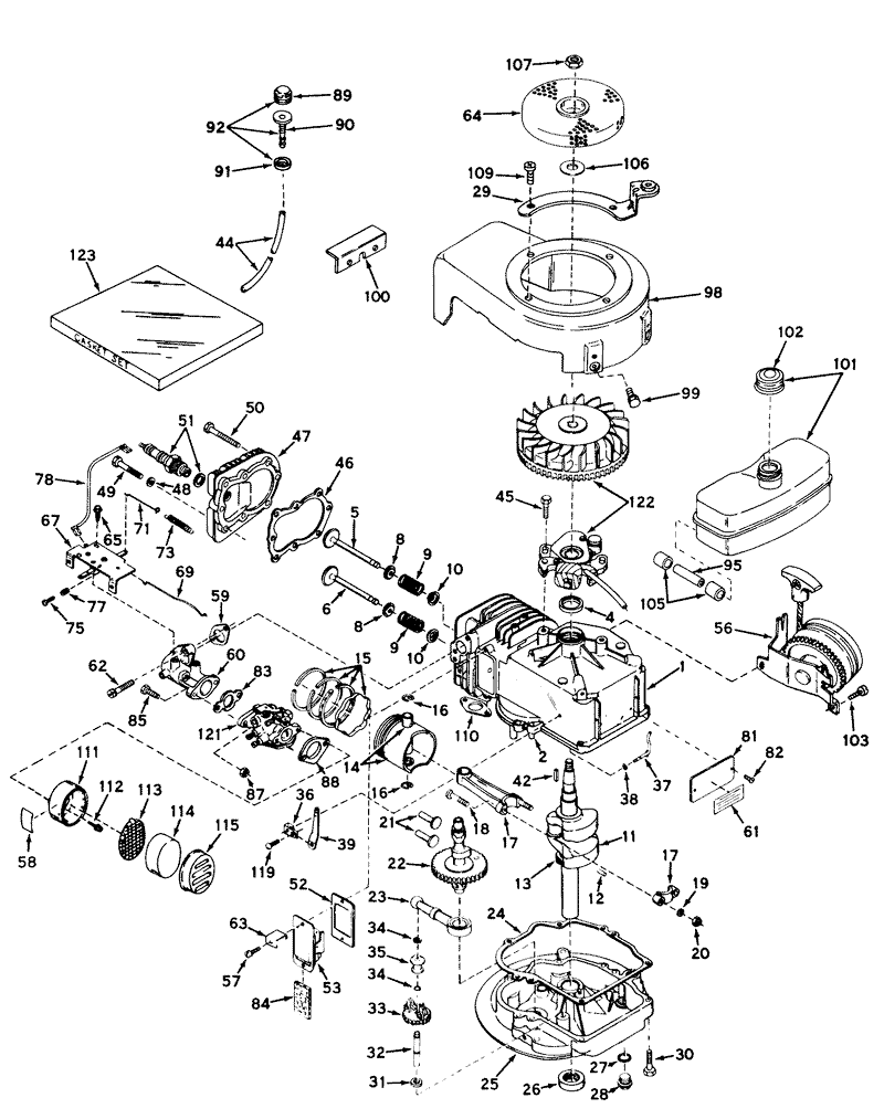 Engine Model No Lav30 30412g