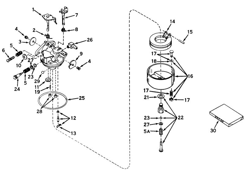 Carburetor No 631581