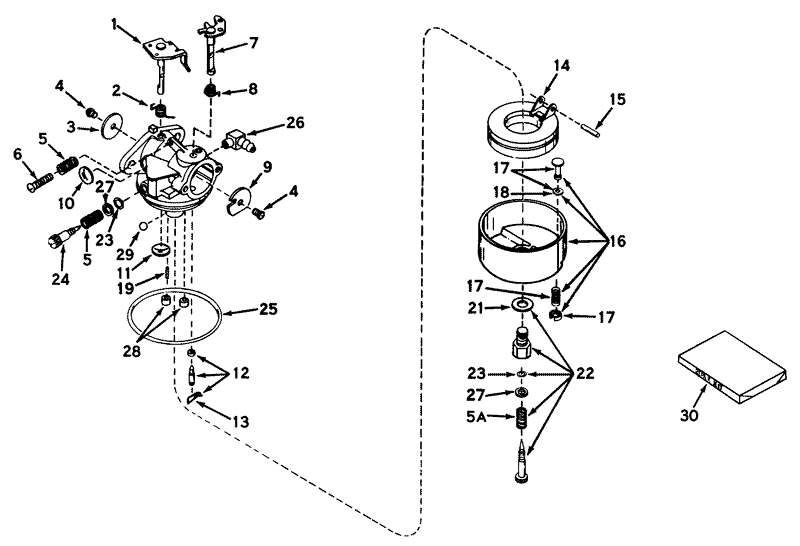 Carburetor No 631581