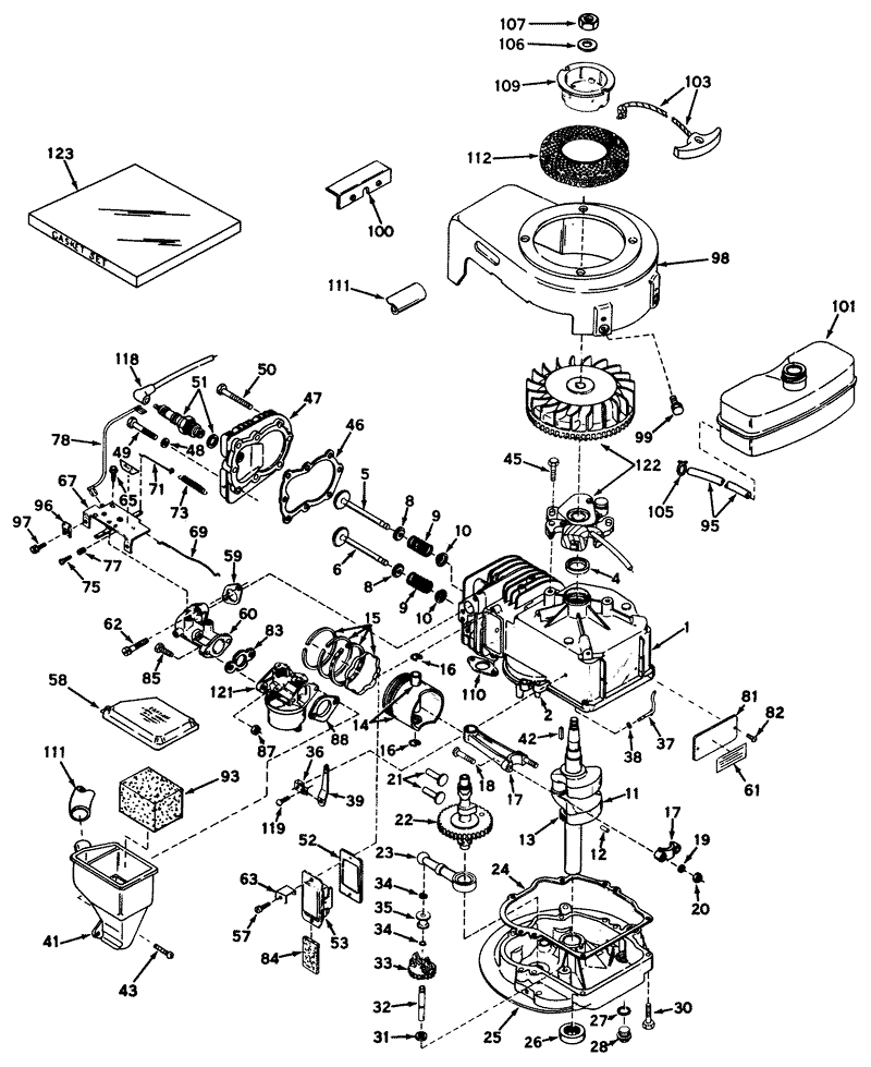 Engine Model No Lav30 30455h