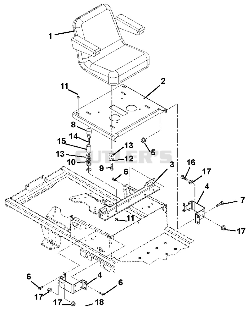 Seat And Seat Support