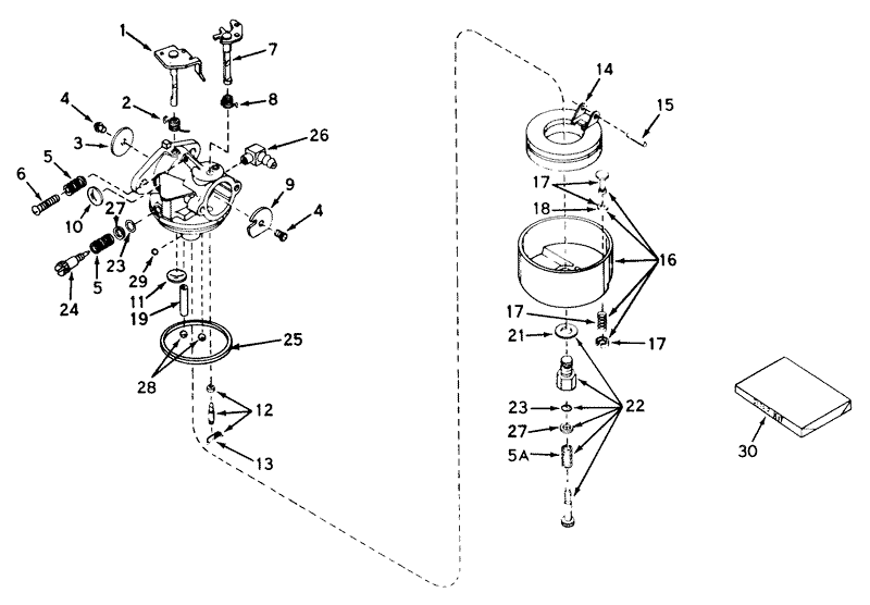 Carburetor No 631581