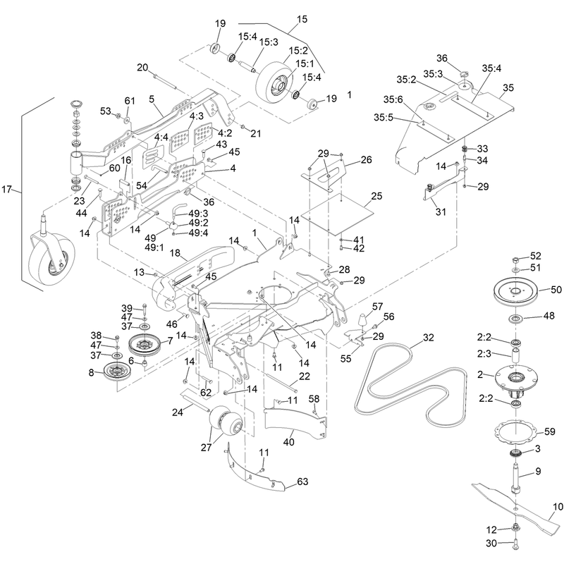 RH Wing Deck Assembly No 142-5476