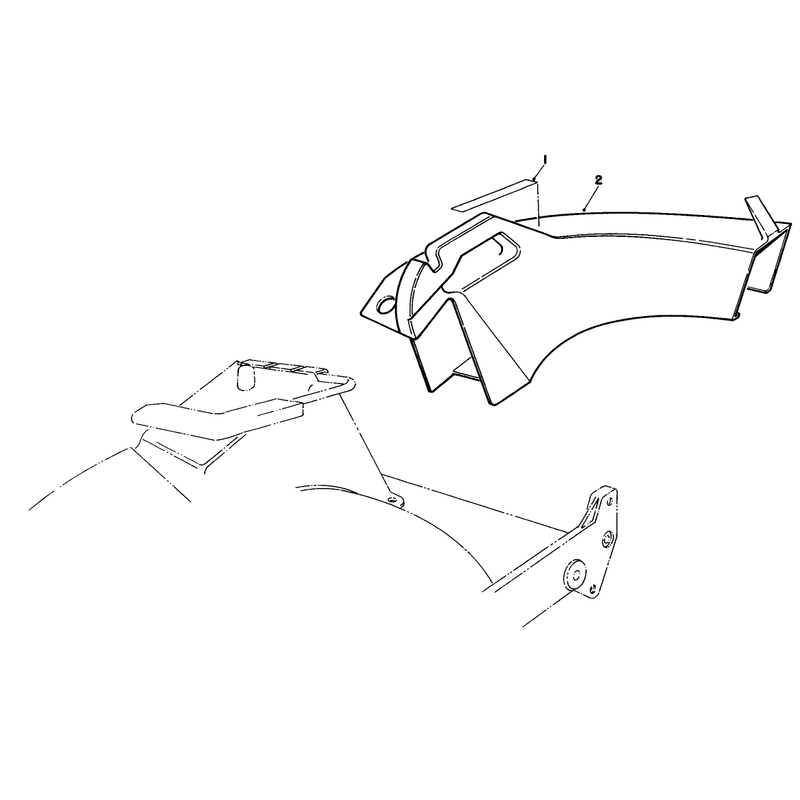 Side Discharge Chute Model No 59168 Optional