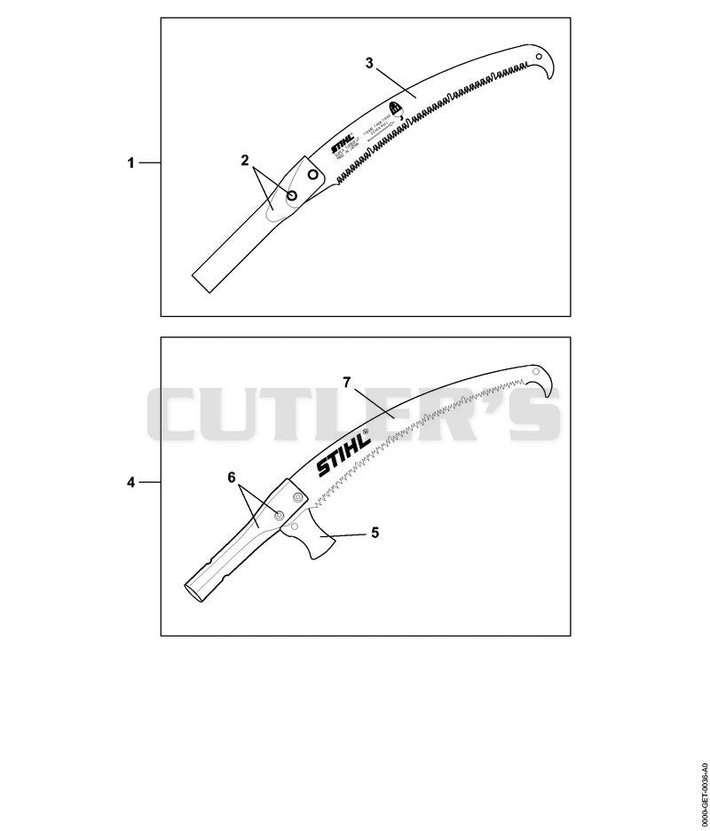 Pole Saw Head PS 75 PS 80