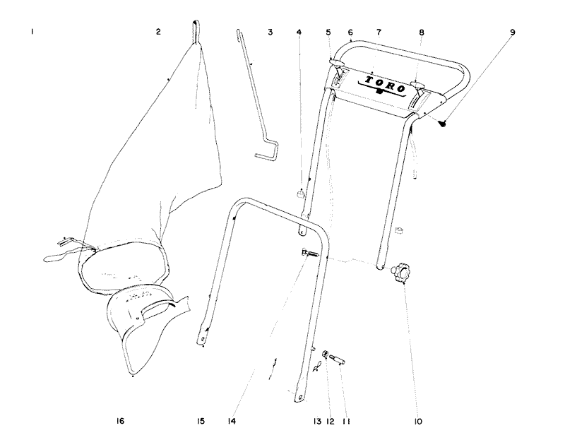 Handle Assembly Model No 20600