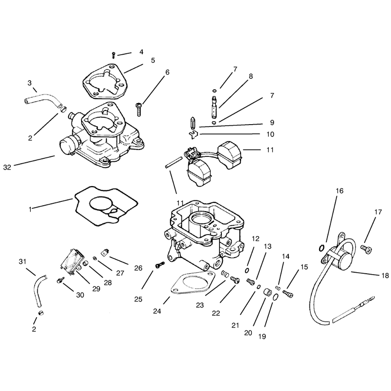 Carburetor and Fuel Pump