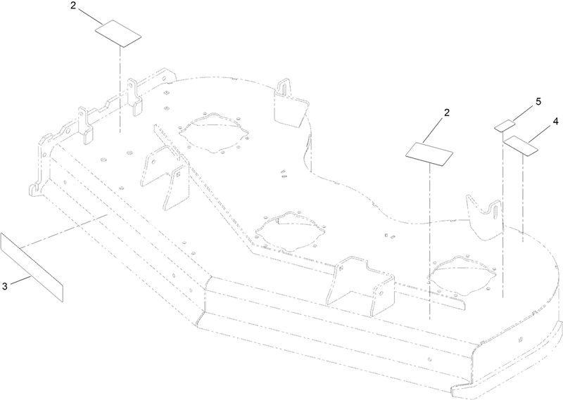 Deck Decal Assembly No 144 6930