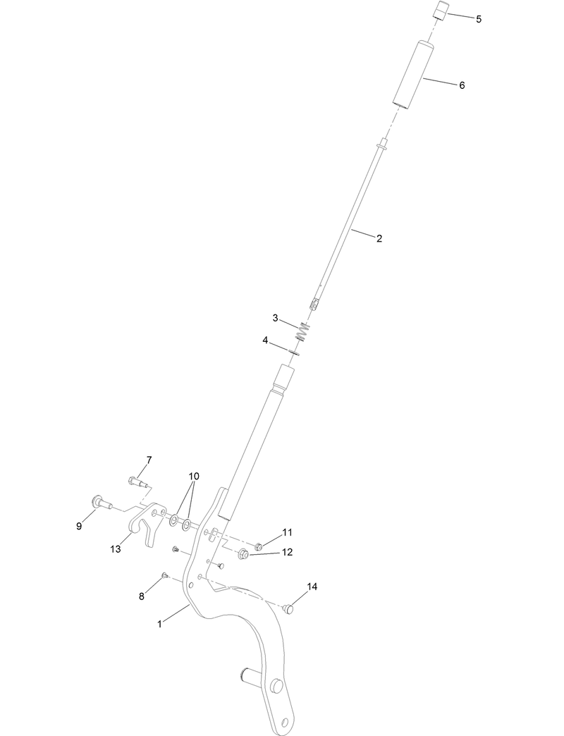 HOC Lever Assembly No 130 1755