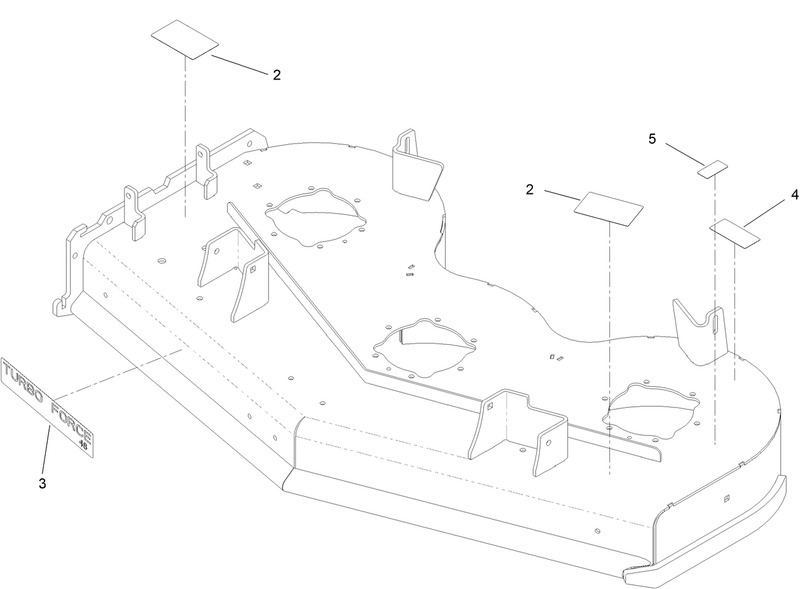 48 Inch Deck Assembly No 145 3441